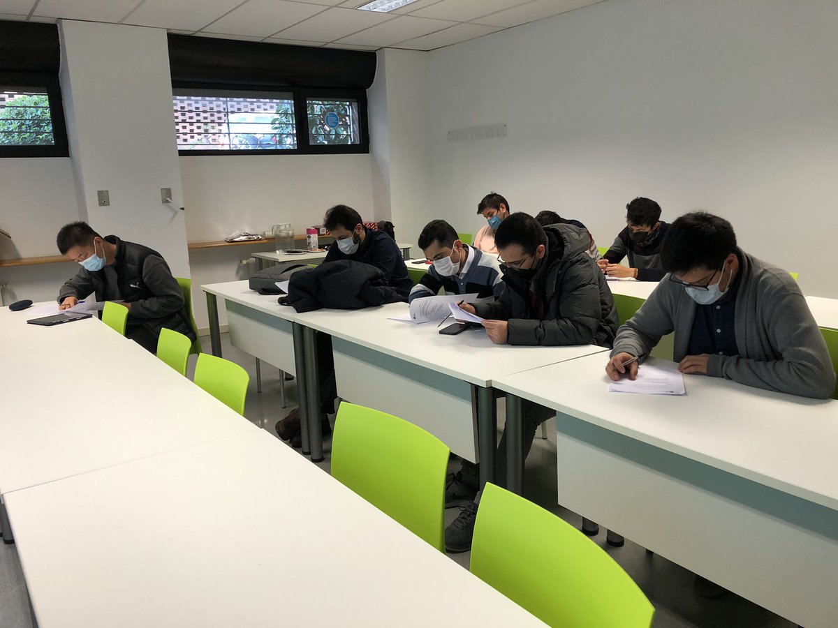 Today we are doing a welcome action with new PhD at <a href="/cimne/">CIMNE</a>