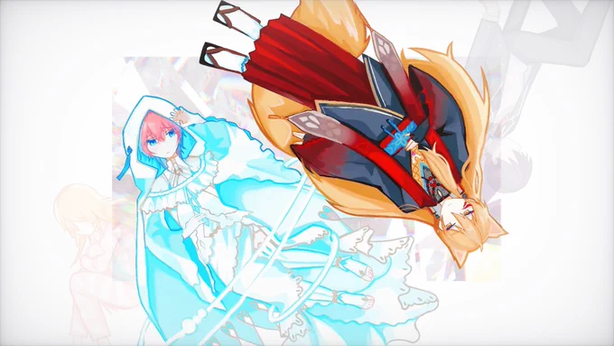 ありがたいことにご縁があり、ひんやりメドレーに🌷⚔️🌇🦊のイラストで参加してます〜❕
いろんな方の熱量や技術でめちゃめちゃやばい動画になってるので是非……。  >RT
https://t.co/DfjjBh5hB1 