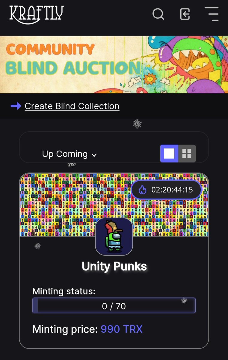 unity_punks's tweet photo. Countdown starts - Approx 2 Days and 20 hrs from now. ๐ฅ๐ฅ
#UnityPunks 2nd Series Blind Mint is arriving ๐.
https://t.co/vLneuvH5XK https://t.co/yb3xZ1pJaX
