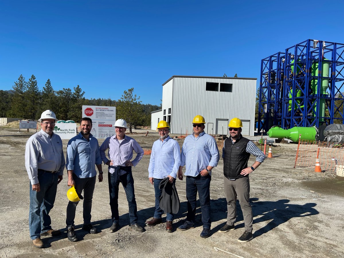 Very please to have announced an expansion to our partnership with Phoenix Energy, the North Fork Community Development Council and now <a href="/carbonfuture1/">carbonfuture.earth</a> at our North Fork #forestrywaste project in California #syngas (1/2)