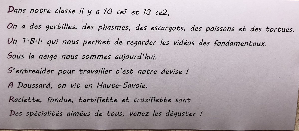 #twoulipo #EQ08 Coucou à tous! Voici notre acrostiche 😀