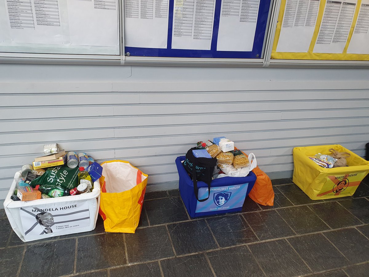 Please support our Christmas Boxes House Competition by bringing in as many items as possible for our local foodbank. All the items will be delivered to <a href="/SpringCommHub/">Spring Community Hub</a> next week. #foodbank #Christmasbox <a href="/TCSDulwich/">The Charter School North Dulwich</a>