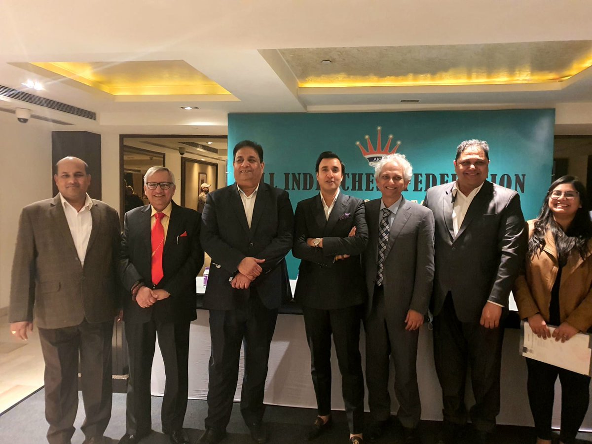 aicfchess's tweet photo. The Indian Chess League is becoming reality! @FIDE_chess @DrSK_AICF @Bharatchess64 @HarikaDronavali @viditchess https://t.co/8FV6QnLQub