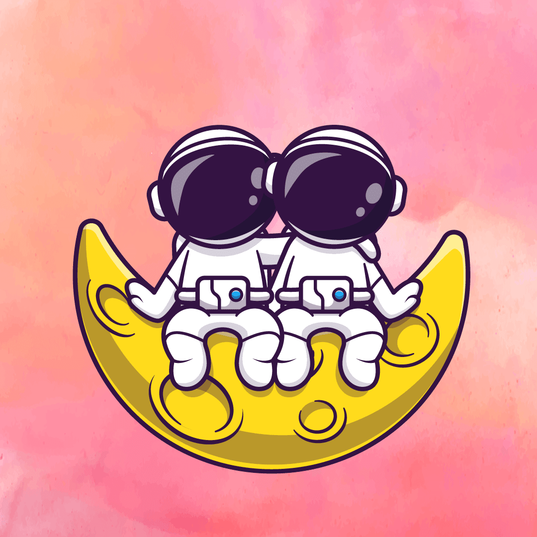 FriendshipNFT's tweet photo. Space doesn’t seem scary if you travel with a good friend. Do you agree? 🚀

#spaceart #nftart https://t.co/3s0AS7iGCW