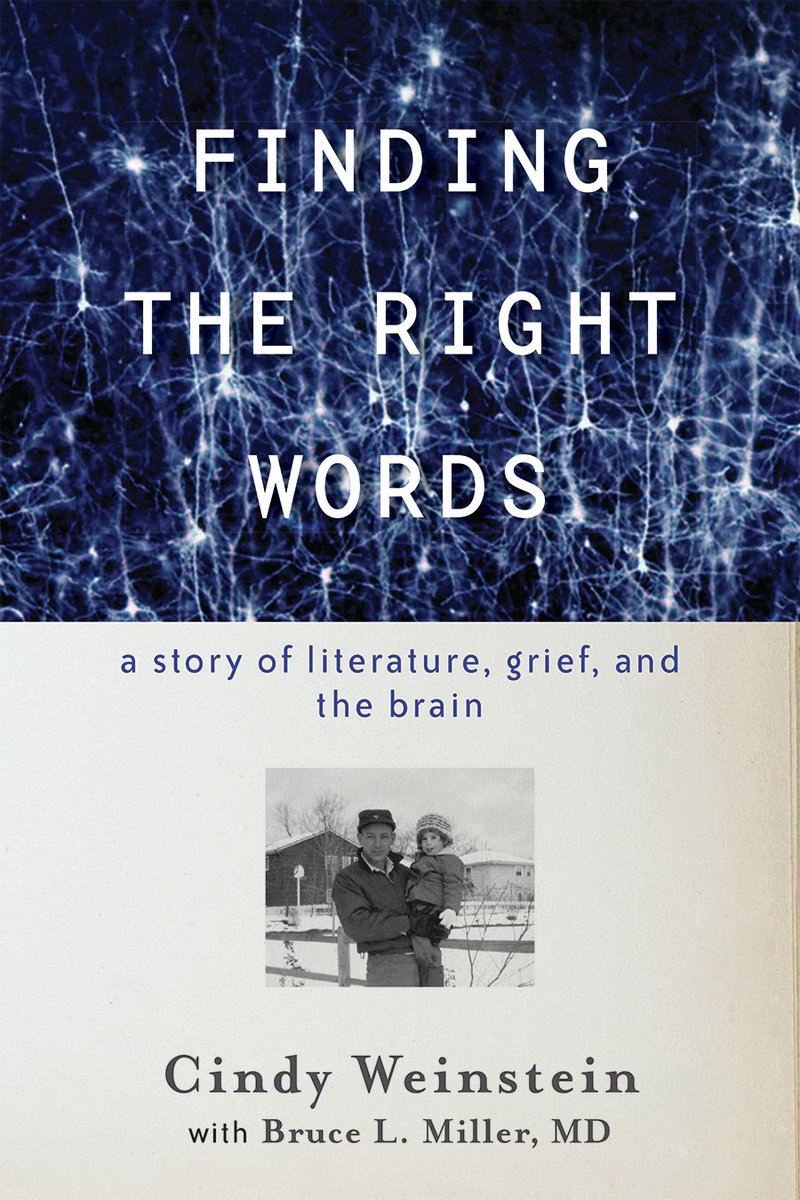 JHUPress's tweet photo. "Finding the Right Words" by Cindy Weinstein and Bruce Miller was recognized as a recommended read in @Penn_Memory's blog. "This is the book to understand the value of knowing a diagnosis." 
https://t.co/lzVAcVfi7S https://t.co/XLNRMn2pVA