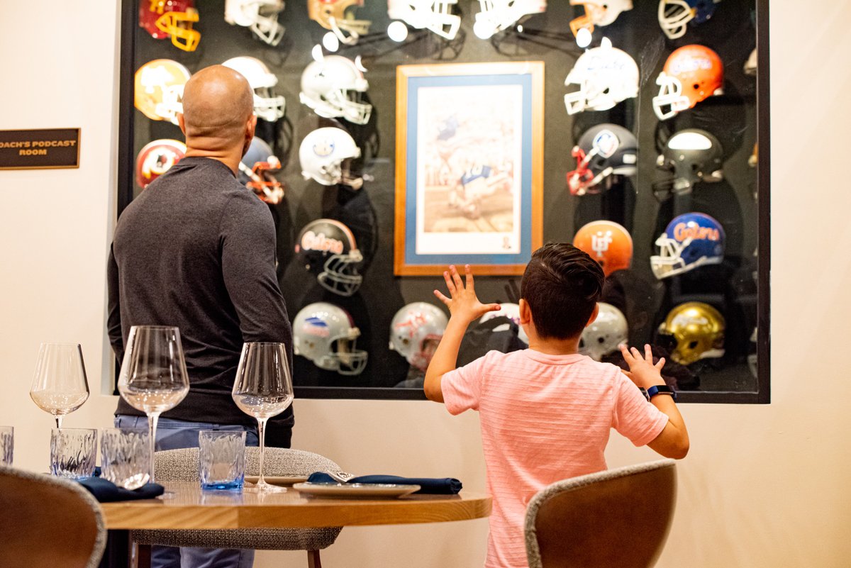 Inspire the next generation of athletes with a trip to Spurrier's! Experience the legacy of Steve Spurrier through an immersive walkthrough full of awards, memorabilia, and exclusive photography of the Head Ball Coach. 🏈

#gators #collegefootball #legacy