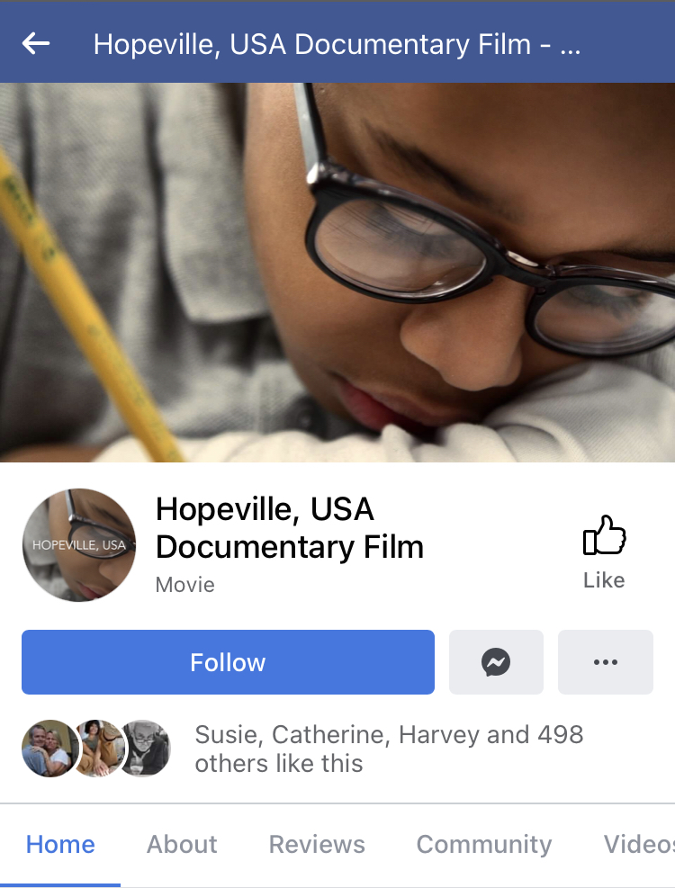 seedling_tv's tweet photo. Have you liked and followed our new Facebook page for our upcoming film Hopeville, USA?! 😱 

We’re almost at the finish line for our 2022 release so make sure to click the link to join the conversation &amp; receive all of the latest updates 👉https://t.co/NdqoInQEEG https://t.co/5sowzaKR6T
