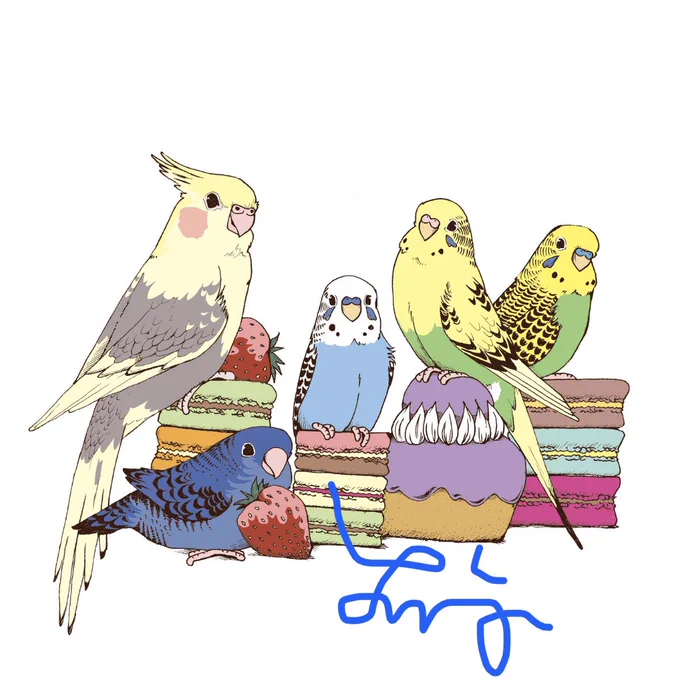 なんでインコなの?①かわいい②かわいい③とにかくかわいい④魅力爆発⑤癒し効果がある⑥時々噛まれるがかわいい⑦鳴き声もやかましいがヒーリング⑧かわいい⑨意欲が湧く⑩虹の橋の約束がある愛してるよみんな 