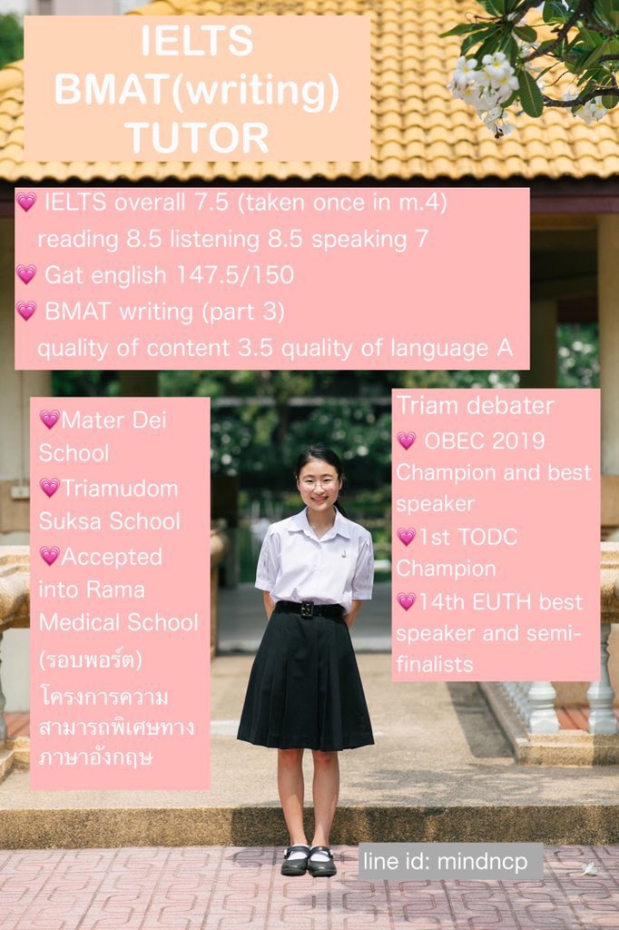 mindBmatIelts's tweet photo. กลับมาสอน ielts reading เดี่ยวเเล้วค่า เน้นเทคนิคทำโจทย์ อัพคะเเนนขึ้นจากเก่า เหมาะกับคนที่คะเเนนไม่ขึ้นสักที
 คนสอนได้ ielts reading 8.5/9 taken once ka dm ได้เลยค่า 

ดูรีวิวที่ #mindsteachingreviews #mindsreviews 
#Dek65 #สอนไอเอล #dek66 #เรียนไอเอล #สอบไอเอล #ติวไอเอล #dek67 https://t.co/u5iK2lQMGF