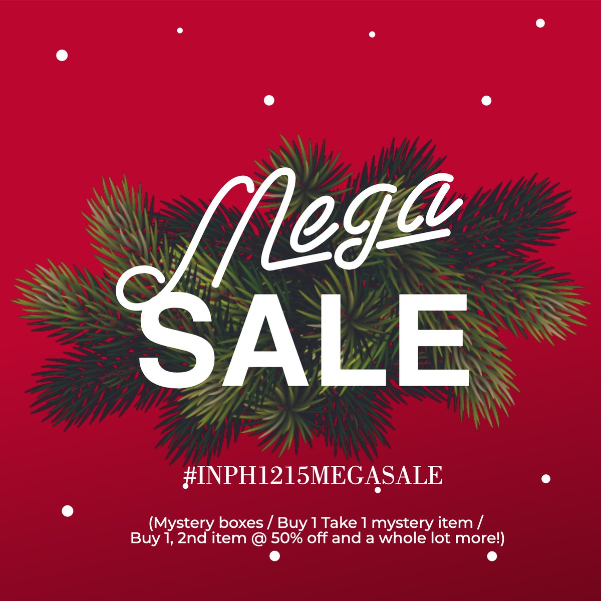 🛒#INPH1215MEGASALE 

WEBSHOP IS NOW LIVE! 

Kindly disregard the descriptions; here are the important dates to remember:
DOP: DEC 17, 5PM
Shipping date: DEC 27

VOUCHERS:
INPH3RDXMAS
HEYHEYHEY
GIFTGIVINGSEASON

SHOP HERE: interludephgos.company.site/ANIME-c1128573…