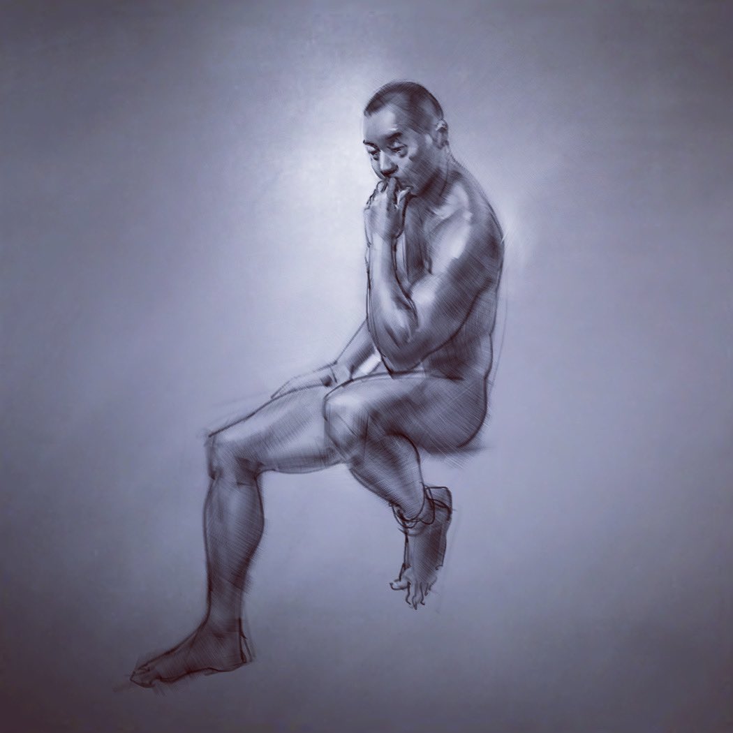 More nudes studies from #croquiscafe #digitalart #figurativeart #quicksketch #figuredrawing #lifedrawing #croquis #skizze #dessin