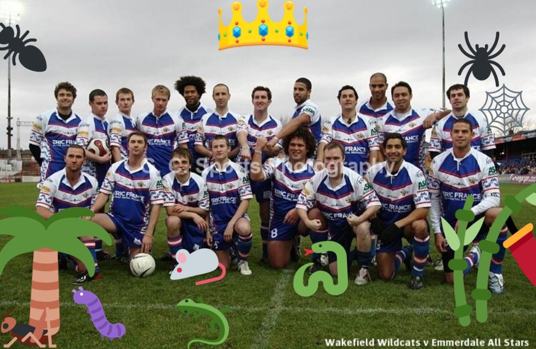 HMPNOT4ME's tweet photo. Can you find the @imacelebrity winner in these photos of a charity game I organised and played in? Half Football and Half Rugby.
He's fresh faced as it was a few years ago!
Can you @antanddec ?
#DecentPlayer as well as Jungle King! #ImACeleb https://t.co/jjadO7OCcx