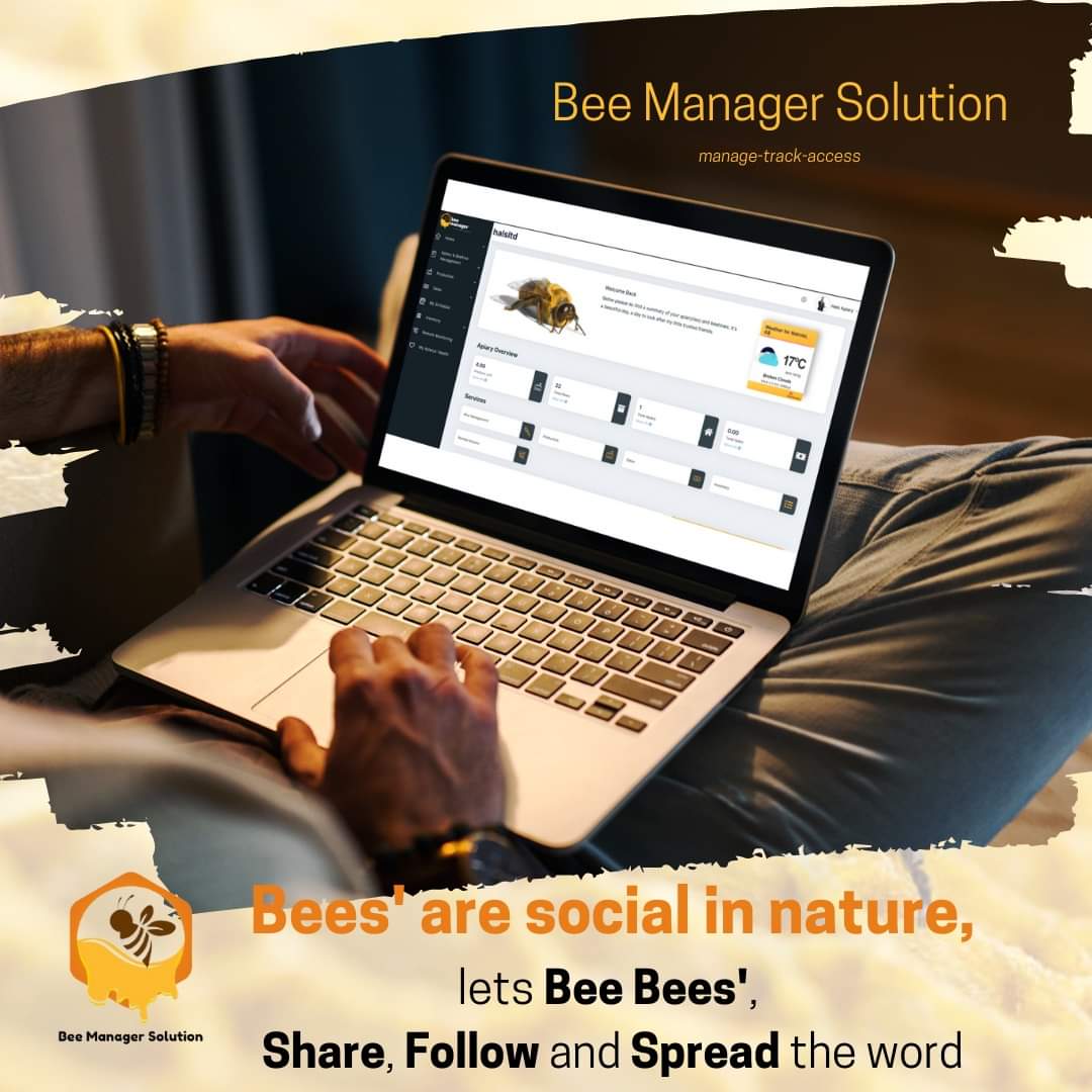 Bees' are social in nature....so let's BEE BEEs'...
Share...Follow...and Spread the word.

#bees #busybee #beemanagersolution #beekeeper #bee