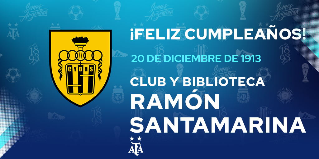 #FelizCumple La Asociación del Fútbol Argentino saluda a <a href="/clubsantamarina/">Club Santamarina</a> en un nuevo aniversario de su fundación. ¡Felicidades! 🎉🎊