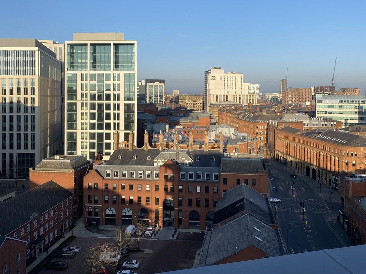 5plusarch's tweet photo. We also #reconfigured the #atrium at 100 Barbirolli, #Manchester to respond better to daylight analysis, at roof level the top floor office has been extended and two new roof terraces have been created. 

https://t.co/TwbicRw2Si https://t.co/9sAtlhaeno