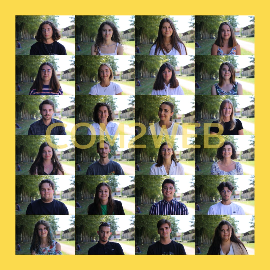 Com2WebTarbes's tweet image. Nouvelle année scolaire, nouveaux étudiants Com2Web !
De retour sur les réseaux, nous vous invitons à nous retrouver toutes
les semaines, vous aurez ainsi l’occasion de nous découvrir à travers notre formation.

À très bientôt !

#LPcom2web #communication #webmastering