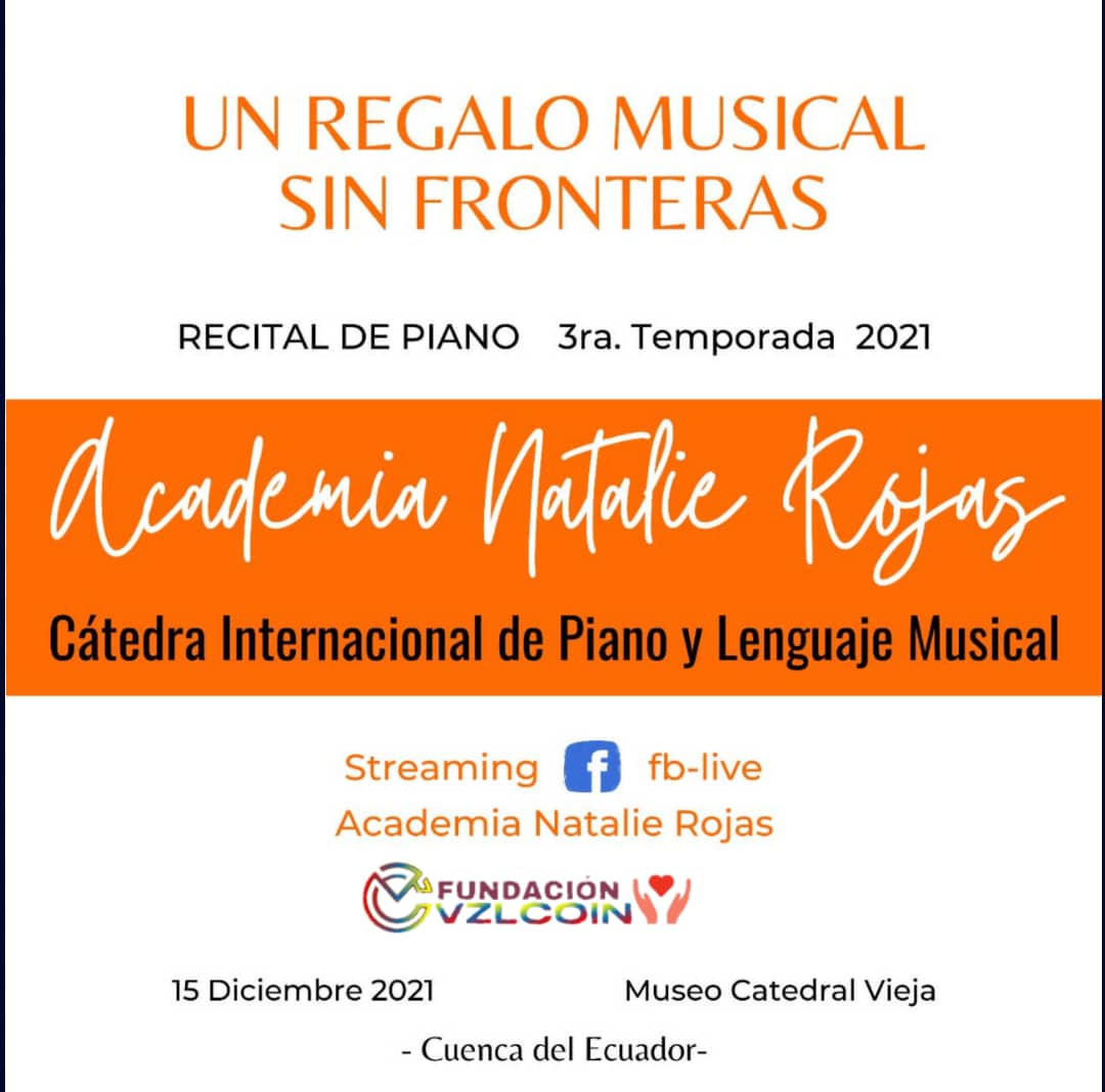 CoinVzl's tweet photo. Disfruta un recital preparado por una de las mejores academia musicales.

Te invitamos nos acompañes a través de Facebook Live.

#DeFi #criptomonedas #academia #sinfonica #vzlcoin #inversiones #cultura #staking https://t.co/8CUdBXoYAX