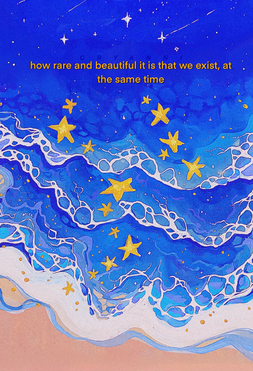 cryyanni's tweet photo. how rare and beautiful it is that we exist at the same time✨ https://t.co/fd5sxZ1F4j