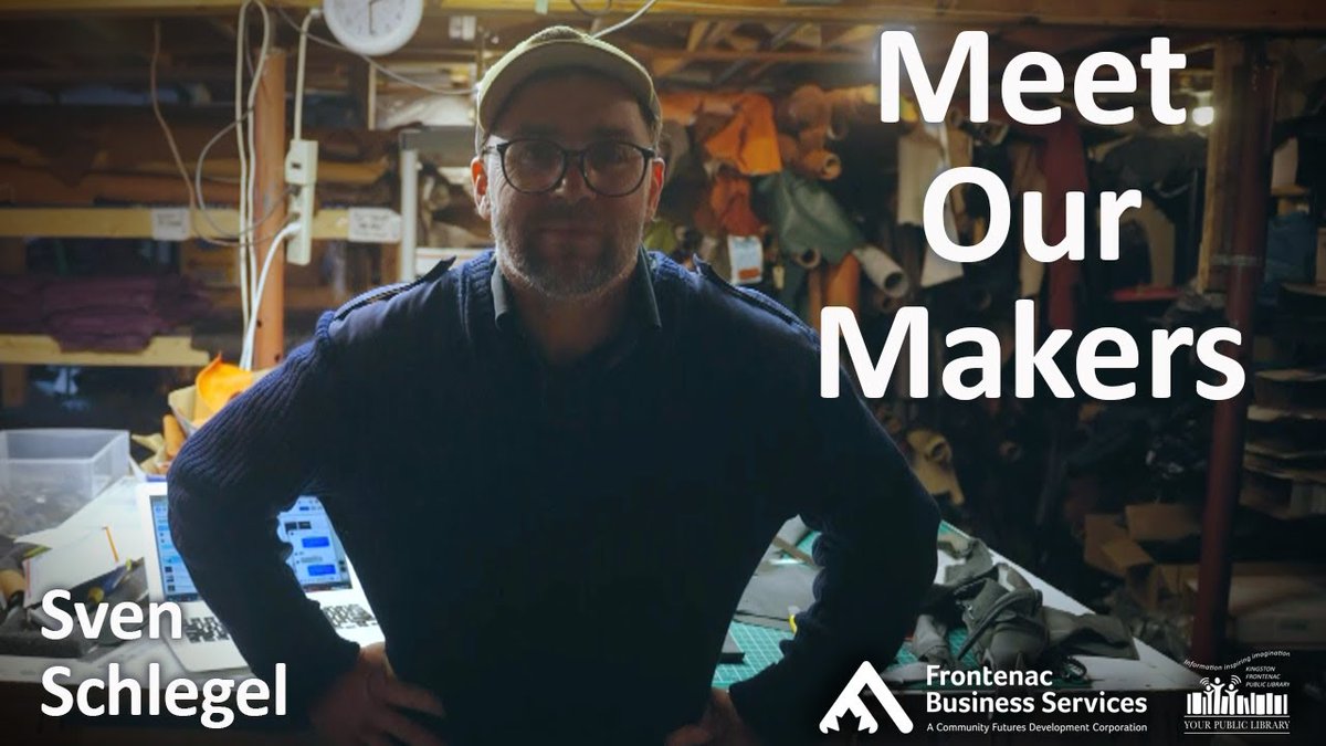 Frontenac Business Services (@frontenaccfdc) on Twitter photo Sven moved to Canada in 2009 and Mariclaro evolved from a small recycling project into a successful sustainable design company.
Watch the video: youtu.be/kjnLwEZYNK8
<a href="/KFPL/">Kingston Frontenac Public Library</a> #InFrontenac #YGK Sven moved to Canada in 2009 and Mariclaro evolved from a small recycling project into a successful sustainable design company.
Watch the video: youtu.be/kjnLwEZYNK8
<a href="/KFPL/">Kingston Frontenac Public Library</a> #InFrontenac #YGK