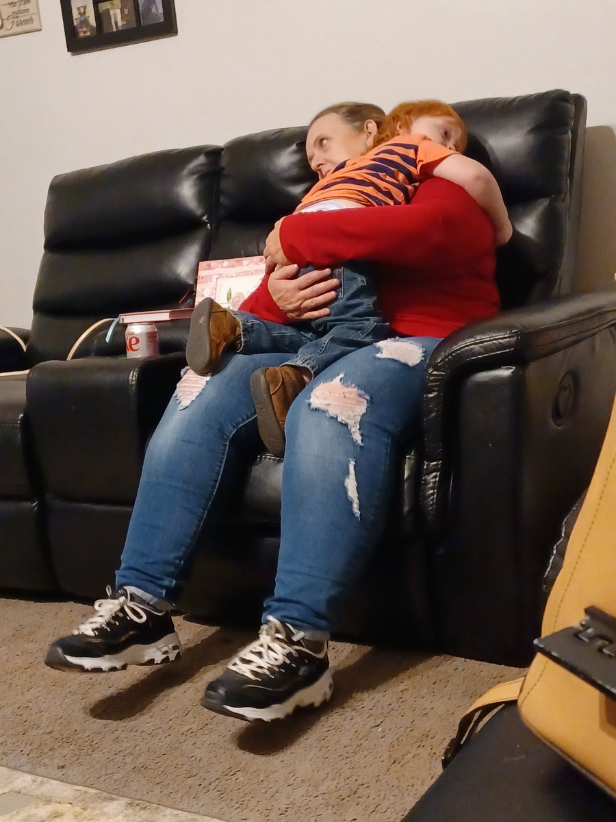Just a boy and his Nana. I really am so thankful for my mother n law.