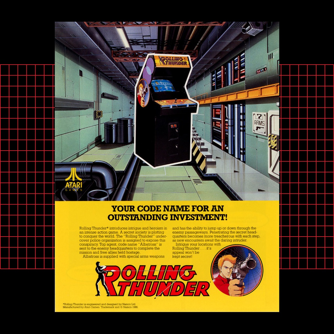 Happy 35th anniversary to a run-and-gun classic - Rolling Thunder.