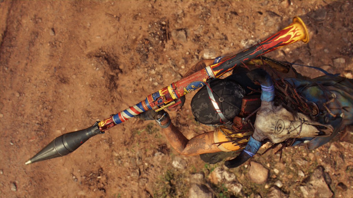 Mongaikann's tweet photo. RPG-7 "Firecracker"

#FarCry6  #FarCry #Ubisoft #PhotoMode #VirtualPhotography #GamerGram #vpgamers #VPCONTEXT #WorldofVP #VGPUnite #GSVP #ArtisticofSociety #SVP #VPGamers https://t.co/RQbCgWpFcW