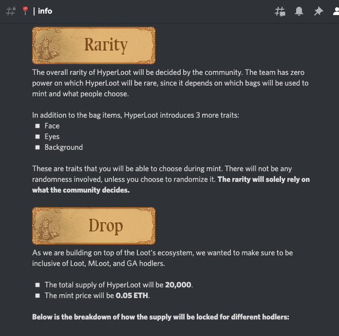 First reveal. Rarity and drop info ⚔️

Read more in discord 👇
discord.gg/jsjQCGew3y
