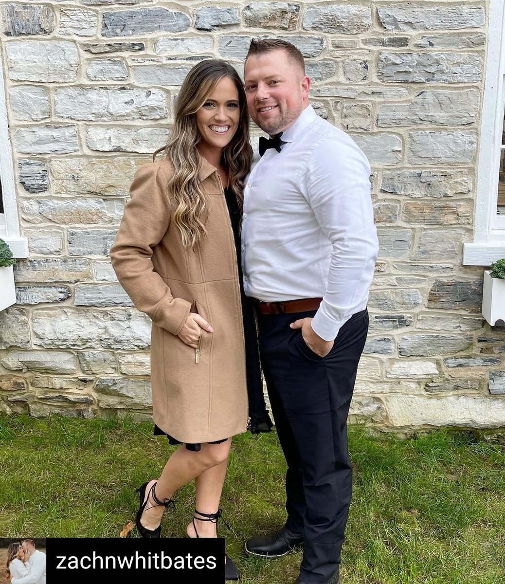 Help us wish Zach &amp; Whitney a very happy anniversary! 🎉
