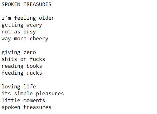 PoetClockwork's tweet image. SPOKEN TREASURES

#poetrycommunity #poem #poems
#poet #poetrylovers #poetrytwitter