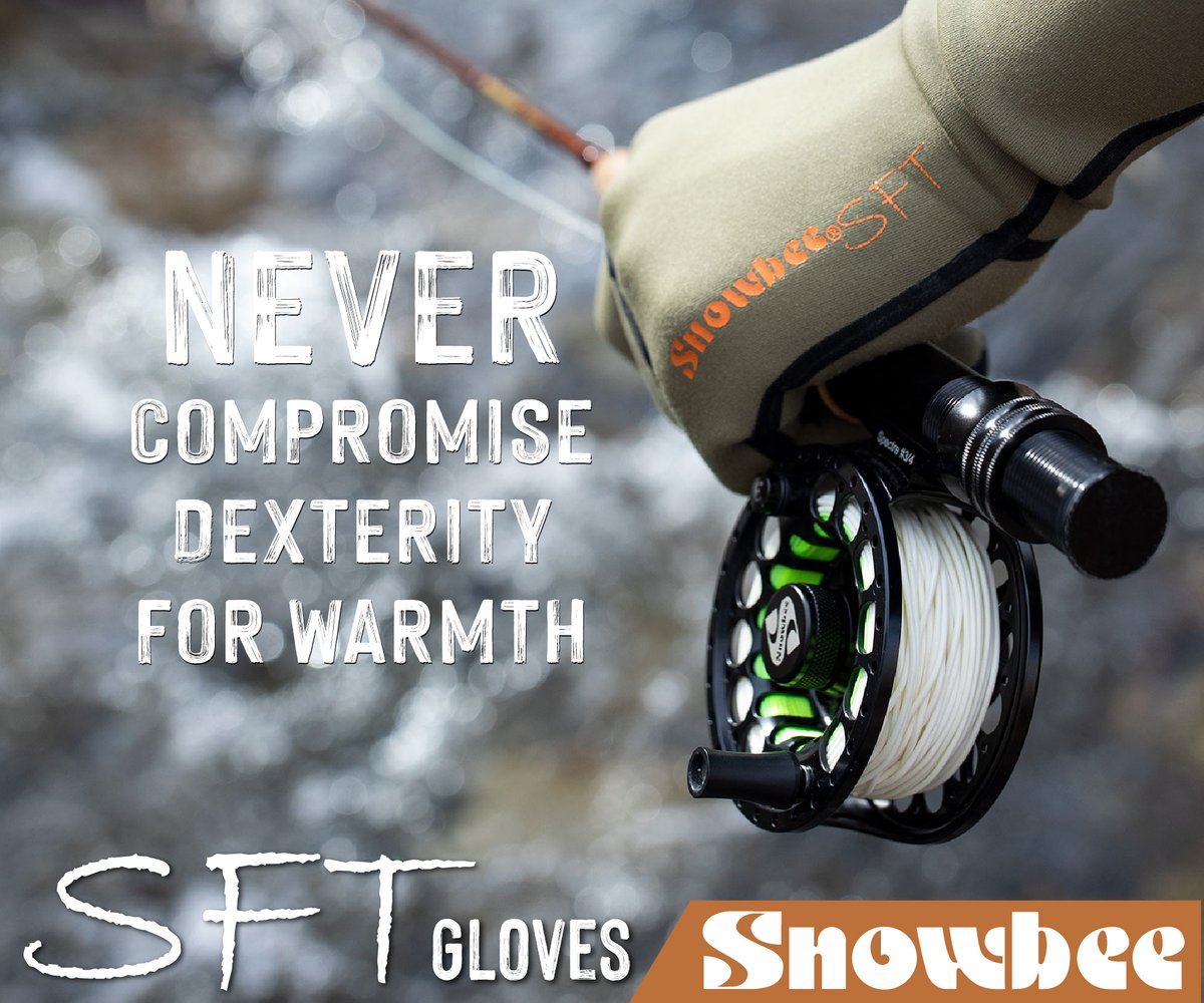 Ultimate Fishing Glove is dual purpose.  A Great Glove in the Duck Blind as well. 
snowbee-usa.com/collections/me…
:
#flyfishing #waterfowlhunting #duckblind #flytying #onthefly #wingshooting #snowbeeadventure #optoutside #getoutside #saltwaterflyfishing #saltwaterfishing