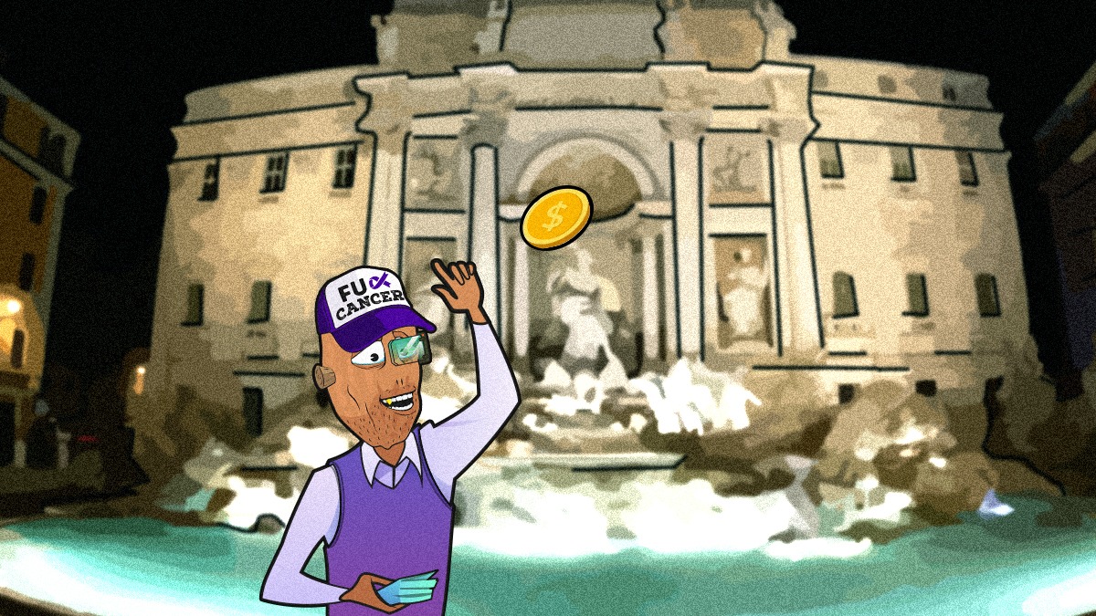 DeezNuts_99's tweet photo. 1/2 Tonight I went to the Trevi to make a wish 👀 I then realised Xmas is fast approaching &amp; so I want to do something kind for you annoying fuckers. 

I want to send one nut holders wallet $200 

To enter:
🖕🏽Like
🙄Quote tweet &amp; #ilovenut99
🤬Tag a friend
😴 Post your wallet https://t.co/n97a2TyxBK