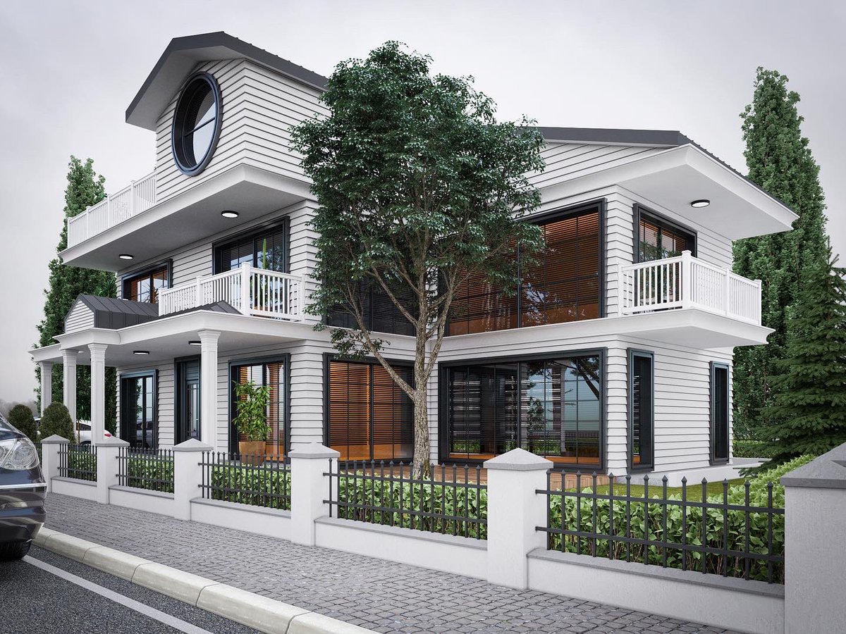 Antik Kent Ören’de yer alan arsa üzerinde, Tescilli Meşe Ağaçlarının Koruma sınırlarını koruyarak tasarlanan Villa;Ağaçların tasarımın bir parçası olarak şekillenmesiyle ortaya çıkmıştır. Ağacın etrafında konumlanan yaşam alanından doğrudan bahçeye ulaşım sağlanmıştır.