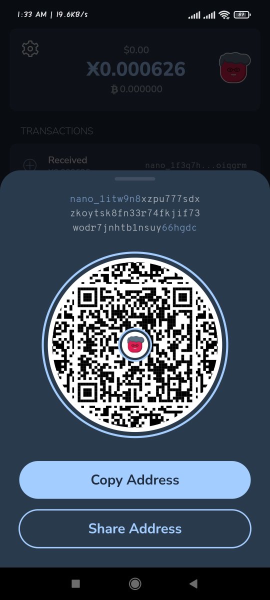 mistykonna's tweet photo. @MonsieurReynard @NanoTipBot @mira_hurley Congrats💐💐

Hope one day i'll have such amount in my @NatriumIO wallet🤘

Current Balance- 0.000626 https://t.co/zyTGmzUjNr