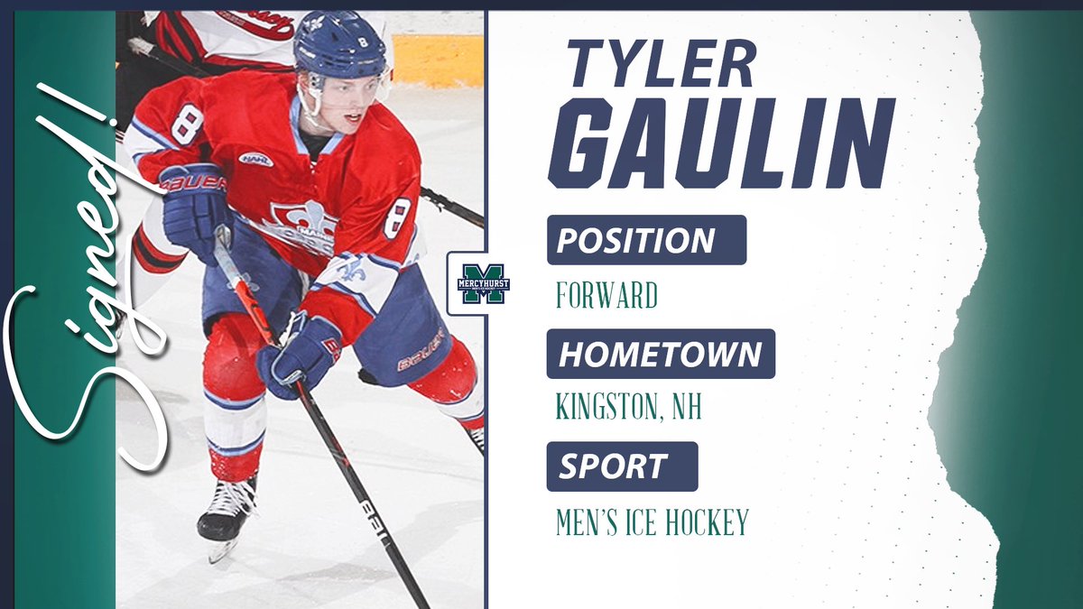 We have another new signing to announce. Welcome to Erie <a href="/gaulin_tyler/">Tyler</a> !! Tyler is a forward from Kingston NH and is currently playing for the <a href="/MaineNordiques/">Maine Nordiques</a> in the <a href="/NAHLHockey/">NAHL</a> . 
#FutureLakers☘️