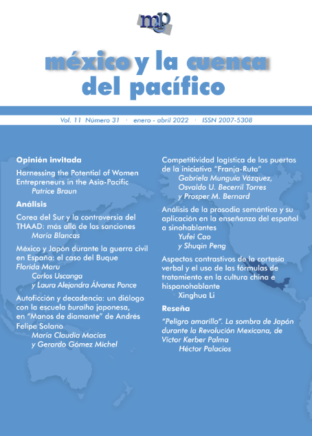 Estimados lectores, los invitamos a disfrutar del nuevo número de la revista académica México y la Cuenca del Pacífico Libro azulcorrespondiente a enero-abril 2022.