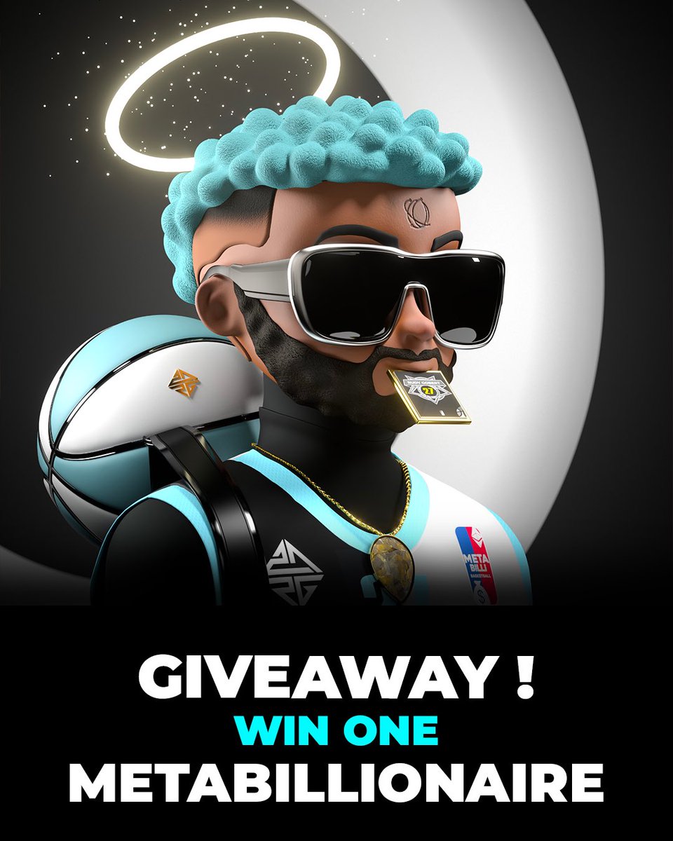 metab_nft's tweet image. WIN A FREE METABILLIONAIRE 🔥🚀

1️⃣ FOLLOW @metab_nft 
2️⃣ Like &amp;amp; Retweet this TWEET
3️⃣ Tag 3 of your #FutureBillionaires buddies

We will select one person in 24h, to receive a FREE MB ! 🎁

discord.com/invite/metabil…