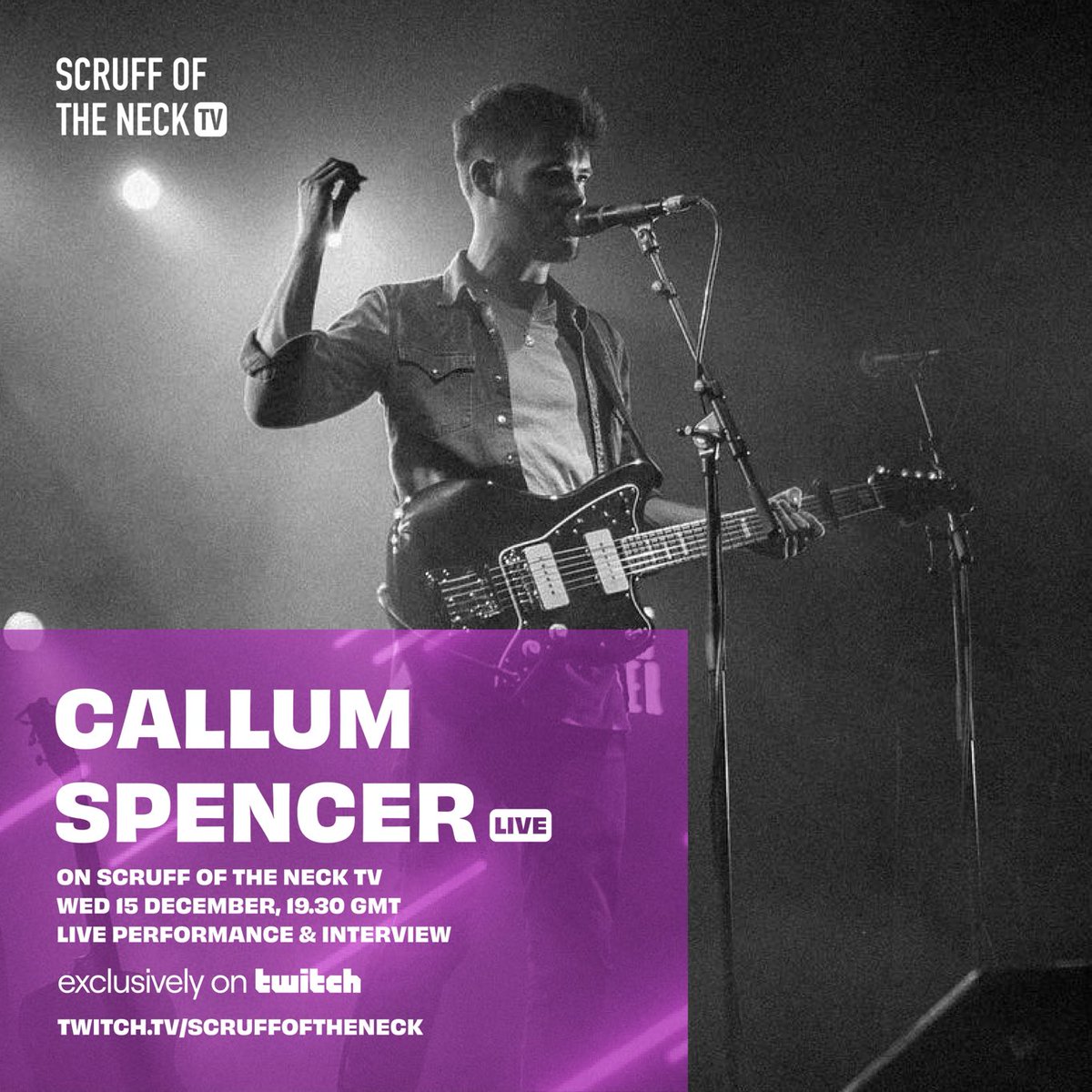 So excited to be live on Scruff of the
Neck TV on Twitch tomorrow, playing a few songs and chatting to Jack Wood from 7:30 GMT, see you there!
Stream link:
scruffoftheneck.streamlink.to/tv ⁦<a href="/scruffoftheneck/">Scruff of the Neck</a>⁩ @twitch ⁦<a href="/jackandwood/">Jack Wood</a>⁩