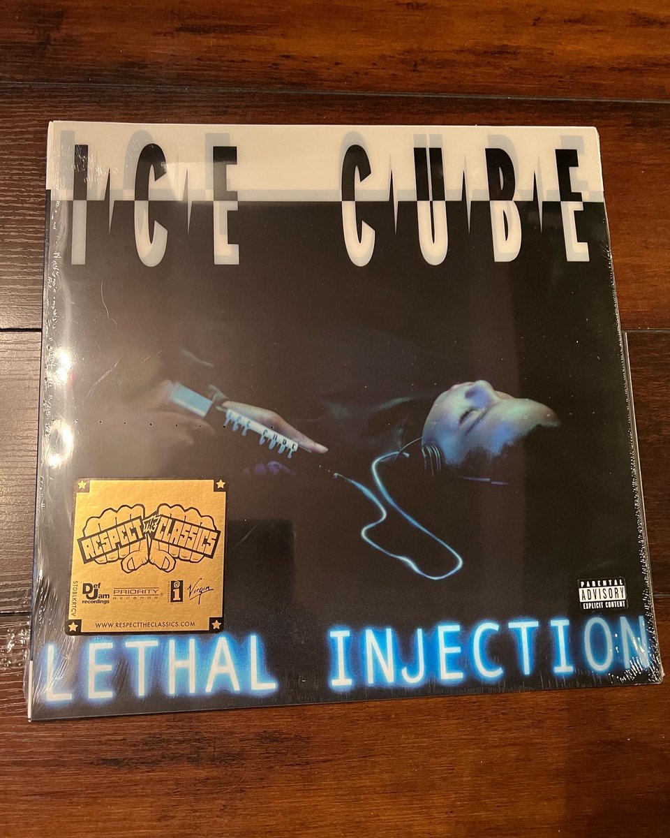 SorenBaker's tweet photo. I have and love so much music. What are your thoughts on this one? I got this special vinyl version for the enhanced cover. S/O @icecube @SIRJINX @LAYLAW_OG_NWA_ @QD3 @The1AndOnlyKDee @DJBRIANG. #ILoveRap #DigginInMyCrates https://t.co/a6UUZDCLpc