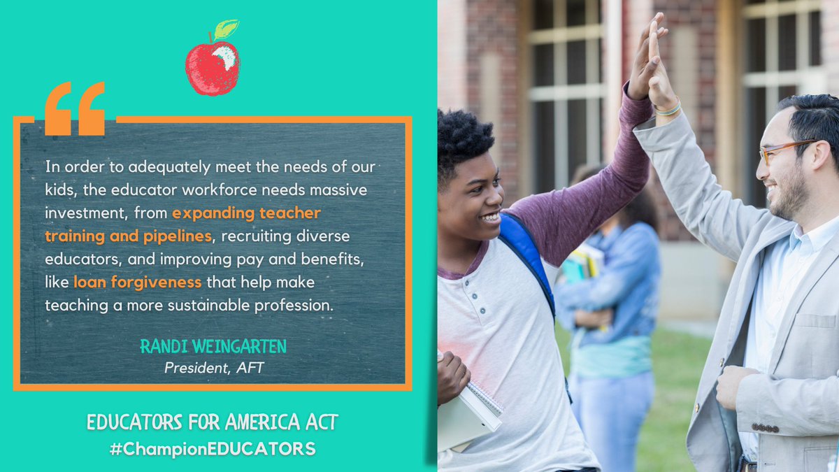 Randi Weingarten 🇺🇸 🖇️👩‍🎓📚 tweet media