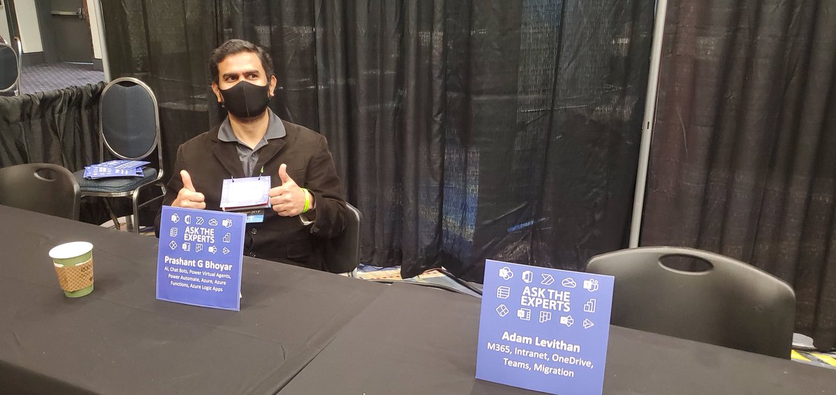 Join <a href="/pgbhoyar/">Prashant G Bhoyar, Microsoft AI MVP</a> <a href="/jayleask/">Jay Leask #MTC #M365GovCall</a>,  <a href="/AndyHuneycutt/">Andy Huneycutt | 🧑‍💻 ☁️</a> and I in <a href="/365EduCon/">365educon</a>  in the expo hall!