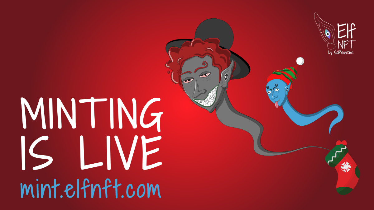 ElfNFT's tweet image. Up for grabs .. ElfNFT is mint is live ElfNFT.com