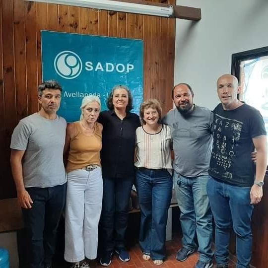 sadoppba's tweet photo. #Avellaneda | @BussoInes y @JRodrigo73, Secretaria General y Secretario Gremial del @sadoppba participaron de la última reunión de Delegadas y Delegados junto  al Consejo Directivo de la Delegación del @AvellanedaSadop . https://t.co/OT2UtAs6n9
