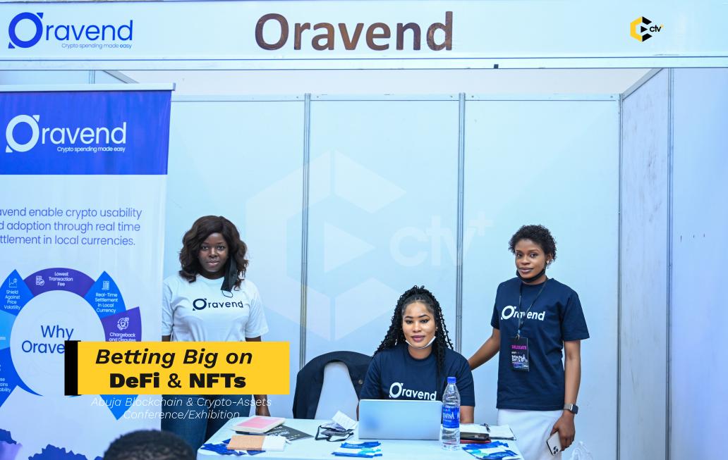 We also had representatives from <a href="/OravendHQ/">OravendHQ</a>, a company that is focused on making #crypto spending easier.

🥰🥰