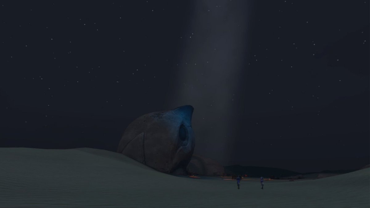 holofitvr's tweet photo. Ever seen a desert at night? Our serene, Grand Sablon inspired Desert holds many secrets. Are you read to explore it?
P.S. Take a good look at the night sky, notice anything?
#HOLOFIT #VRFitness #OculusQuest #MoveForReal #HOLOworld https://t.co/EqW865bNXD