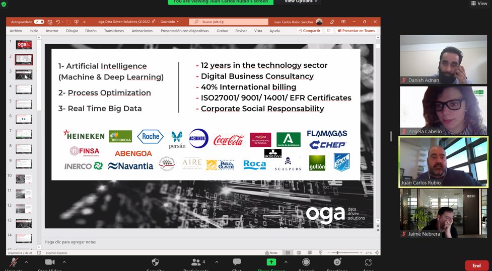 This week, the #US #Team has prepared a very productive #B2B #agenda with leaders in #technology, #communication, #LogisticsCompany for #qositconsulting and #frogedtechnologies and many more. 
#IT #artificialintelligence #logistics #optimization #optimizationstrategies #Data