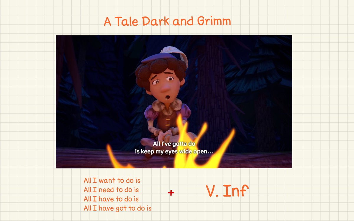 servesub10's tweet photo. ดูเรื่อง A Tale Dark and Grimm แล้วเจอโครงสร้างน่าสนใจ เคยออกสอบและเป็นข้อที่เป็นประเด็นใน GAT Eng’62 ด้วย เดี๋ยวแปะข้อสอบไว้ข้างล่าง

ตัวอย่างเพิ่มเติมจากเพลง Way Back into Love จะมีท่องนึงที่ร้องว่า All I wanna do is “find” a way back into love. https://t.co/cpGbLiXZQ6
