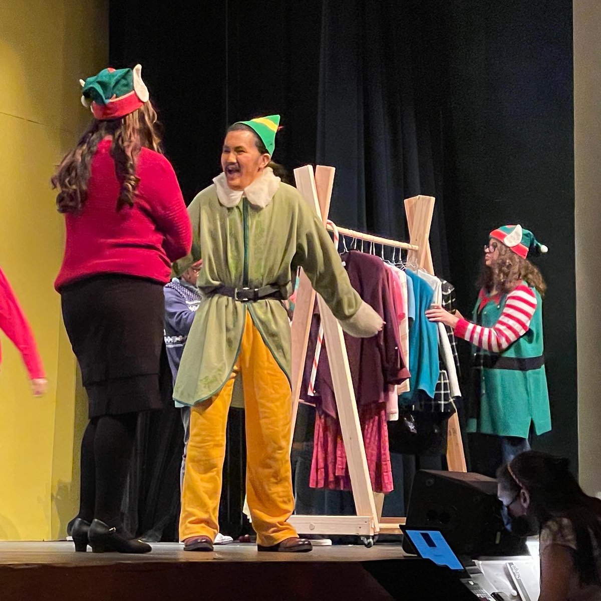 PVHS_Hornets's tweet photo. Thank you to everyone who came out last night to see our student-directed Holiday Play "Elf Jr." & kindly made donations to Toys for Tots! ๐๐๐ #ElfJr #SwarmUp https://t.co/8U3px73pxV