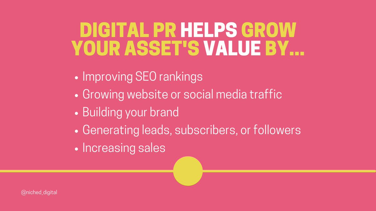 niched_digital's tweet photo. It may be exactly what you think it is, or it may be something completely different. Having a research-based and audience-centered digital PR strategy will ensure your digital asset grows and scale. https://t.co/xnKRfheKkJ