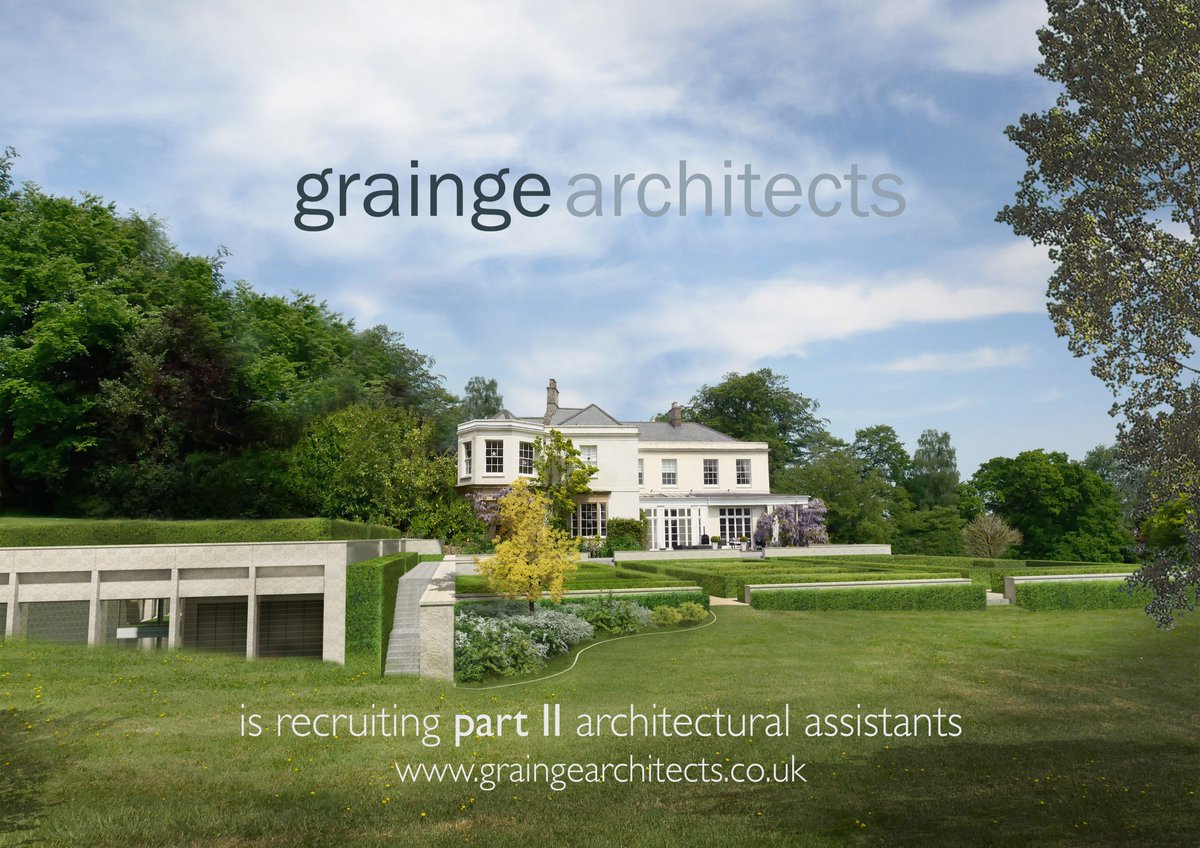 For Grainge Architects business is booming! We are currently looking for Part 2 architectural students to join our vibrant team. If you would like to be considered for a position within Grainge Architects please contact us to arrange an informal chat.
graingearchitects.co.uk
