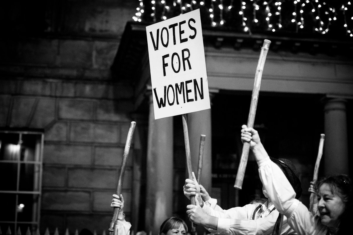 #OnThisDay in 1918 some women were given the vote in the UK - you can’t celebrate this too often!